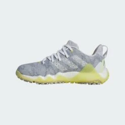 Adidas Ladies Codechaos Spikeless Golf Shoes - Cloud White / Cloud White / Beam Yellow -Elite Golf Shop 07442f1e71784a2fa7a0ae37013750fa f540