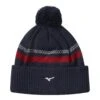 Mizuno Breath Thermo Pom Pom Beanies Deep Navy -Elite Golf Shop 172906067352GW1502DeepNavy
