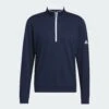 Adidas Light Weight Quarter Zip Collegiate Navy/White