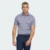 Adidas Golf 2-Colour Stripe Shirt Collegiate Navy/White -Elite Golf Shop 2f149f22652c45478becaf18003c7b07 f540
