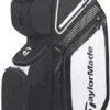 TAYLORMADE 2020 8.0 GOLF CART BAG BLACK/WHITE/CHARCOAL