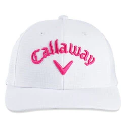Callaway Junior Tour Golf Cap (White/Pink)