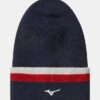 Mizuno Breath Thermo Knit Beanies Deep Navy 2 Mizuno Breath Thermo Knit Beanies Deep Navy -Elite Golf Shop 52GW1501 14 Deep Navy