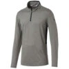 Puma Gents Rotation ¼ Zip Puma Medium Grey Heather 03