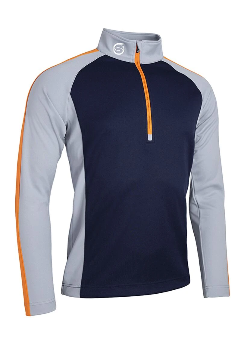 Sunderland Gents Aspen Zip Mid Layer Top Navy/Silver/Lava 3 Sunderland Gents Aspen Zip Mid Layer Top Navy/Silver/Lava