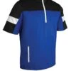 Sunderland Gents Cortina Zip Neck Colour Block ½ Sleeve WindShirt Electric Blue/Black/White -Elite Golf Shop 890x1200 fitbox cortina electricblueblackwhite4