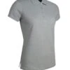 Glenmuir Ladies Paloma Polo Shirt Light Grey Marl