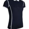 Glenmuir PERRIE Ladies Contrast Piping Performance Pique Golf Shirt Navy/White -Elite Golf Shop 890x1200 fitbox perrie navywhite4