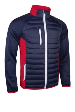 Sunderland Gents Zermatt Padded Jacket Navy/Red/White