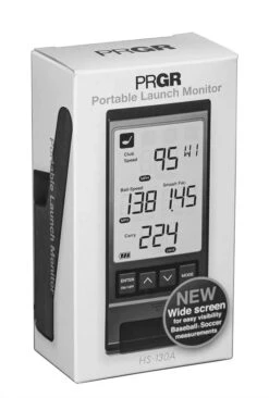 PRGR Portable Launch Monitor 2021 - HS-130A -Elite Golf Shop 91A4655 Edit 600x890 c63aca4a 0b05 4336 9098 68b408f6d35c