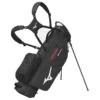 Mizuno BR-DRI FY21 Stand Bag Black Silver 1 Mizuno BR-DRI FY21 Stand Bag Black Silver -Elite Golf Shop BRDRIWPS21001 L