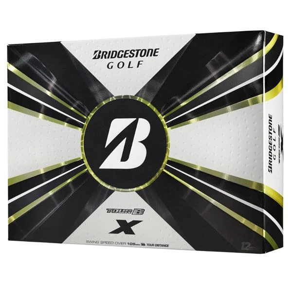 Bridgestone Tour B X Golf Balls White 3 Bridgestone Tour B X Golf Balls White