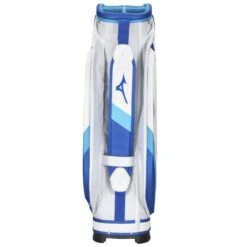 Mizuno Tour Staff Cart Bag 22 5W White Blue 10 Mizuno Tour Staff Cart Bag 22 5W White Blue -Elite Golf Shop BTSTAFFCRT003 3 L