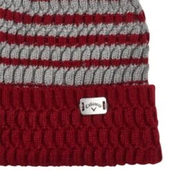 Callaway Pom Pom Beanie Cardinal Red -Elite Golf Shop CA20H0314006 1 L