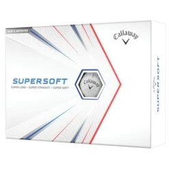 Callaway Supersoft Dozen Golf Balls White 2021 (2 Dozen €45)