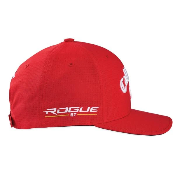 Callaway Gents TA Perf Pro Adjustable Cap Red Heather White 4 Callaway Gents TA Perf Pro Adjustable Cap Red Heather White - Image 2