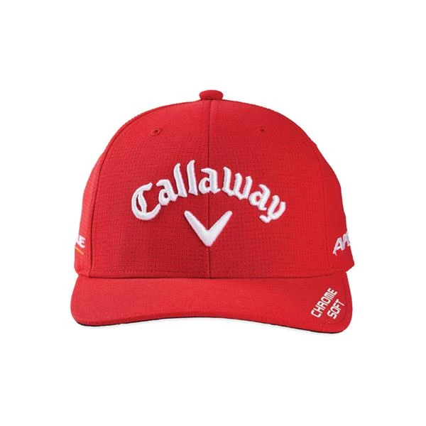 Callaway Gents TA Perf Pro Adjustable Cap Red Heather White 3 Callaway Gents TA Perf Pro Adjustable Cap Red Heather White