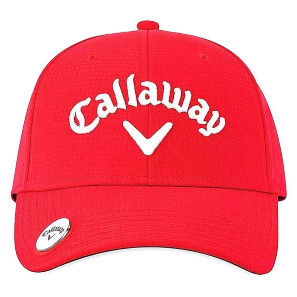 Callaway Gents Stitch Magnet Adj Cap Red 5 Callaway Gents Stitch Magnet Adj Cap Red - Image 3