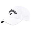 Callaway Gents Stitch Magnet Adj Cap White -Elite Golf Shop CA22H0309006 L