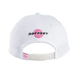Callaway Junior Tour Golf Cap (White/Pink) -Elite Golf Shop Callaway Junior Tour Hat White Pink 3