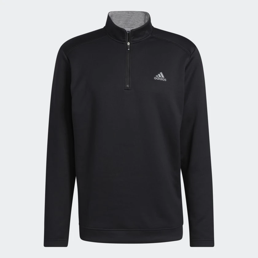 Adidas Gents Club ¼ Zip Sweatshirt Black 3 Adidas Gents Club ¼ Zip Sweatshirt Black