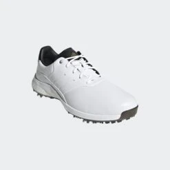 Adidas Golf Mens 2021 Performance Classic Leather Bounce-WHITE -Elite Golf Shop FW6273 photo front lateral top transparent 2000x2000 e1e9818d a2af 437f 8742 d4a74fd74dfd