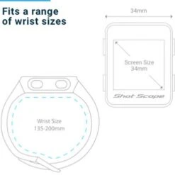 Shot Scope G3 GPS Watch RED -Elite Golf Shop GAGPSSG3004 7 L 2a973609 326b 4fff 9f74 4425bea84922