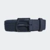 Adidas Gents Braided Stretch Belt Crew Navy