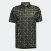 Adidas Gents JACQUARD POLO SHIRT BLACK/PULLIM -Elite Golf Shop HA6118 b2b012 plp