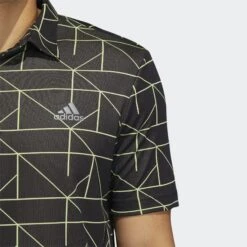 Adidas Gents JACQUARD POLO SHIRT BLACK/PULLIM 9 Adidas Gents JACQUARD POLO SHIRT BLACK/PULLIM -Elite Golf Shop HA6118 b2b152 pdp