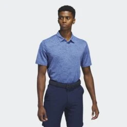 Adidas Golf Textured Jacquard Shirt Blue Fusion / Collegiate Navy 7 Adidas Golf Textured Jacquard Shirt Blue Fusion / Collegiate Navy -Elite Golf Shop HS7609 b2b092 pdp