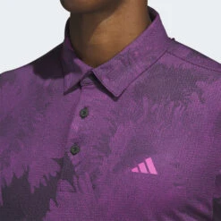 Adidas FLOWER MESH GOLF POLO SHIRT Black/Lucid Fuschia 11 Adidas FLOWER MESH GOLF POLO SHIRT Black/Lucid Fuschia -Elite Golf Shop HS7618 b2b152 pdp