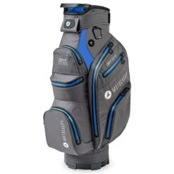 Elite Golf Shop 30 Motocaddy 23 Dry Series Cart Bag Charcoal - Blue