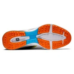 FootJoy Gents FJ Fuel Shoes White Black Orange -Elite Golf Shop P 55443FOOTJOYSHOESWHITEBLACKORANGEGENTS 1 L