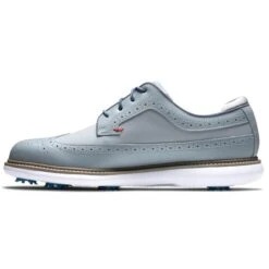 FootJoy Gents Traditions Shield Tip Shoes Grey 7 FootJoy Gents Traditions Shield Tip Shoes Grey -Elite Golf Shop P 57912FJGENTSTRADITIONSSHIELDTIPSHOESGREY 2 L