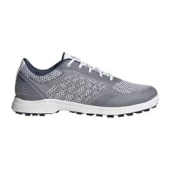 Adidas Ladies Alphaflex Sport Spikeless Shoes Cloud White - Tech Indigo