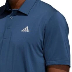 Adidas Gents Ultimate365 Solid Left Chest Polo Shirt Crew Navy -Elite Golf Shop P GM4133ADIDASSHIRTNAVYGENTS 4 L