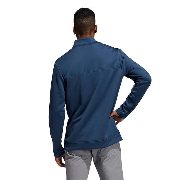 Adidas Gents Club ¼ Zip Sweatshirt Crew Navy 4 Adidas Gents Club ¼ Zip Sweatshirt Crew Navy - Image 2