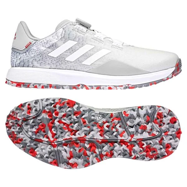 Adidas Gents S2G Spikeless BOA Shoes Grey Two - Ftwr White - Grey Three 5 Adidas Gents S2G Spikeless BOA Shoes Grey Two - Ftwr White - Grey Three - Image 3