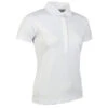 Glenmuir Ladies Paloma Polo Shirt White-LSP2540 1 Glenmuir Ladies Paloma Polo Shirt White-LSP2540 -Elite Golf Shop P LSP2540WHITELADIESSS17 L