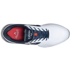 Callaway Gents Chev LS Shoes White - Navy - Red -Elite Golf Shop P M596146CALGENTSCHEVLSSHOESWHITENAVYRED 3 L