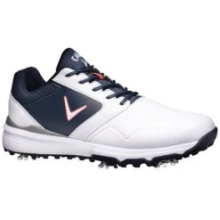 Callaway Gents Chev LS Shoes White - Navy - Red -Elite Golf Shop P M596146CALGENTSCHEVLSSHOESWHITENAVYRED L