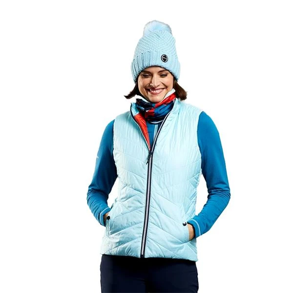 Ping Ladies Cece Padded Reversible Vest Navy Multi - Aquatic 8 Ping Ladies Cece Padded Reversible Vest Navy Multi - Aquatic - Image 6