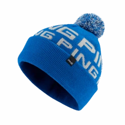 Ping Logo II Bobble Hats Delph Blue /Silver