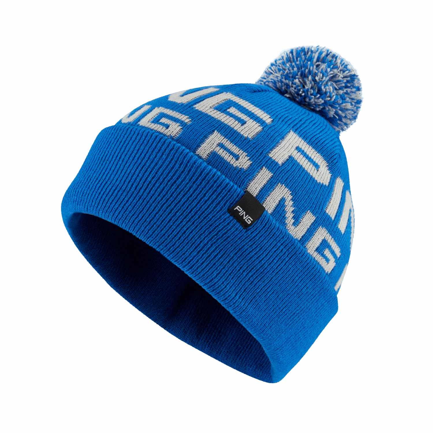 Ping Logo II Bobble Hats Delph Blue /Silver 3 Ping Logo II Bobble Hats Delph Blue /Silver