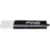 Ping 214 Trifold Towel Black White 2 Ping 214 Trifold Towel Black White -Elite Golf Shop PI22H0803001 L