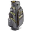 PowaKaddy Dri-Tech Cart Bag Gunmetal Yellow 22 1 PowaKaddy Dri-Tech Cart Bag Gunmetal Yellow 22 -Elite Golf Shop PW22A0301001 L