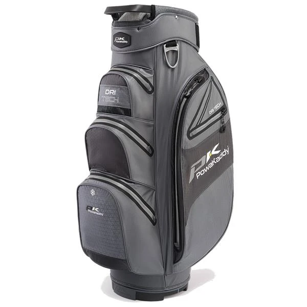 PowaKaddy Dri-Tech Cart Bag Gunmetal Black 22 3 PowaKaddy Dri-Tech Cart Bag Gunmetal Black 22