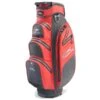 PowaKaddy Dri-Tech Cart Bag Gunmetal Red 22 -Elite Golf Shop PW22A0301005 L