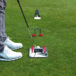 Puttout Putting Mirror 13 Puttout Putting Mirror -Elite Golf Shop PuttOUT Mirror Action 1